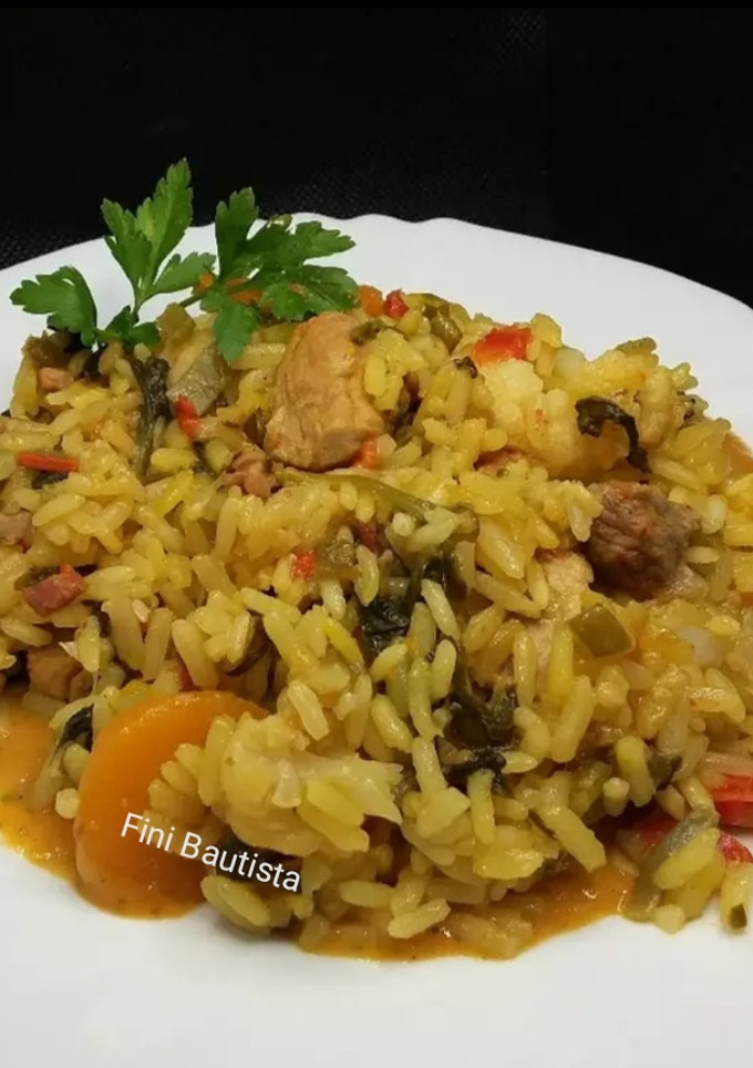 Una foto de Arroz ranchero