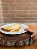 Piadina rellena de pollo estilo Kebab