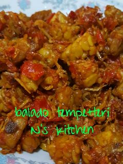 Foto resep Balado tempe+teri