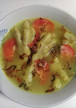 Foto resep Ceker Ayam Bumbu Kuning