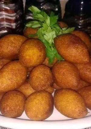 صورة لوصفة كبة مقلية