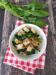 Foto resep Salad Tahu Horenso