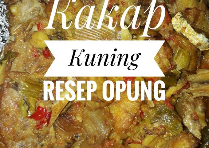 Resep Ikan Kakap Masak Kuning Ga Amis Oleh Resep Opung Cookpad Resep Ikan Kakap Masak Kuning Ga Amis Oleh Resep Opung Cookpad