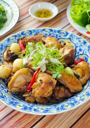 Hình của món Thịt Gà Kho Tiêu.
