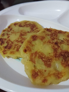 Foto resep Cemilan mpasi : pancake pisang praktis