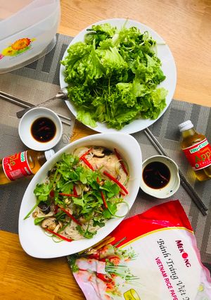 Hình của món Cá hấp xì dầu.
