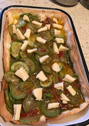 Una foto de Tarta de zucchini