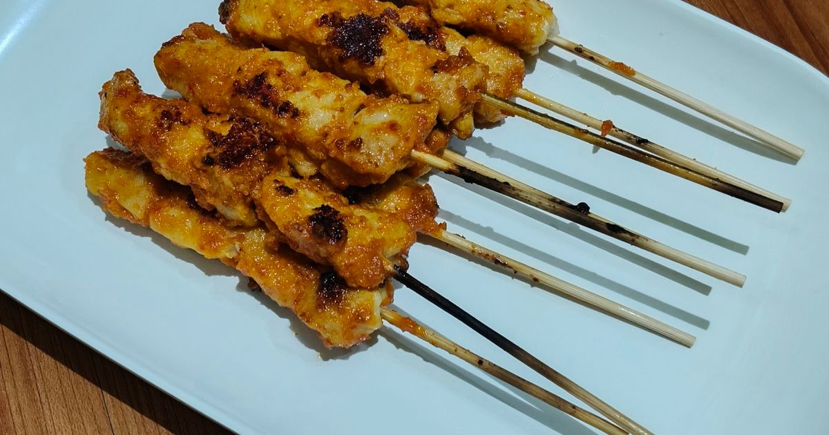 Sate ayam bumbu Bali