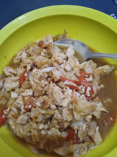 Foto resep Tumis putih telor dada ayam vs gubis diet herballife