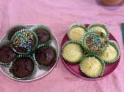 A picture of butter vanilla cupcakes