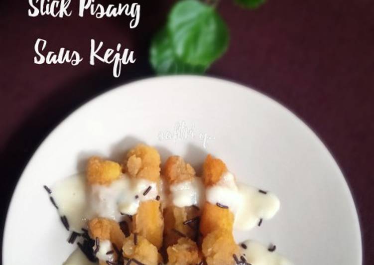 Stick Pisang Saus Keju