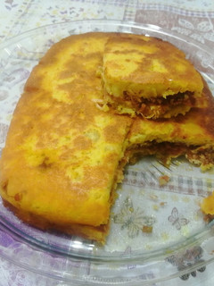 عکسی از دستور کیک گوشت
