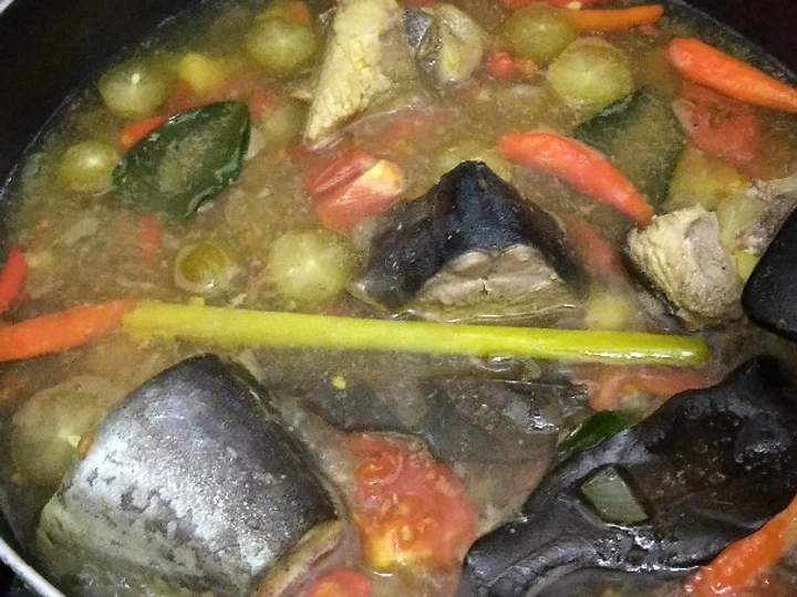 Langkah Mudah untuk Menyiapkan Resep  Garang Asam Ikan Tongkol (ala2 diet) yang Lezat Sekali, Enak