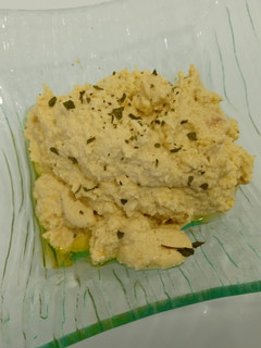 Una foto de Hummus de altramuces o tramussos o chochitos