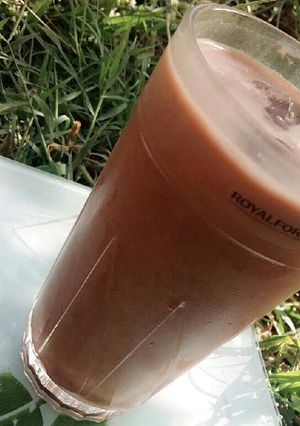 صورة لوصفة موكا بارد ولذيذ😉✌