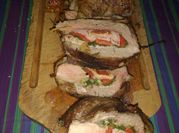Una foto de colita de cuadril rellena con perejil