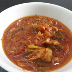 A picture of Tomato stew.