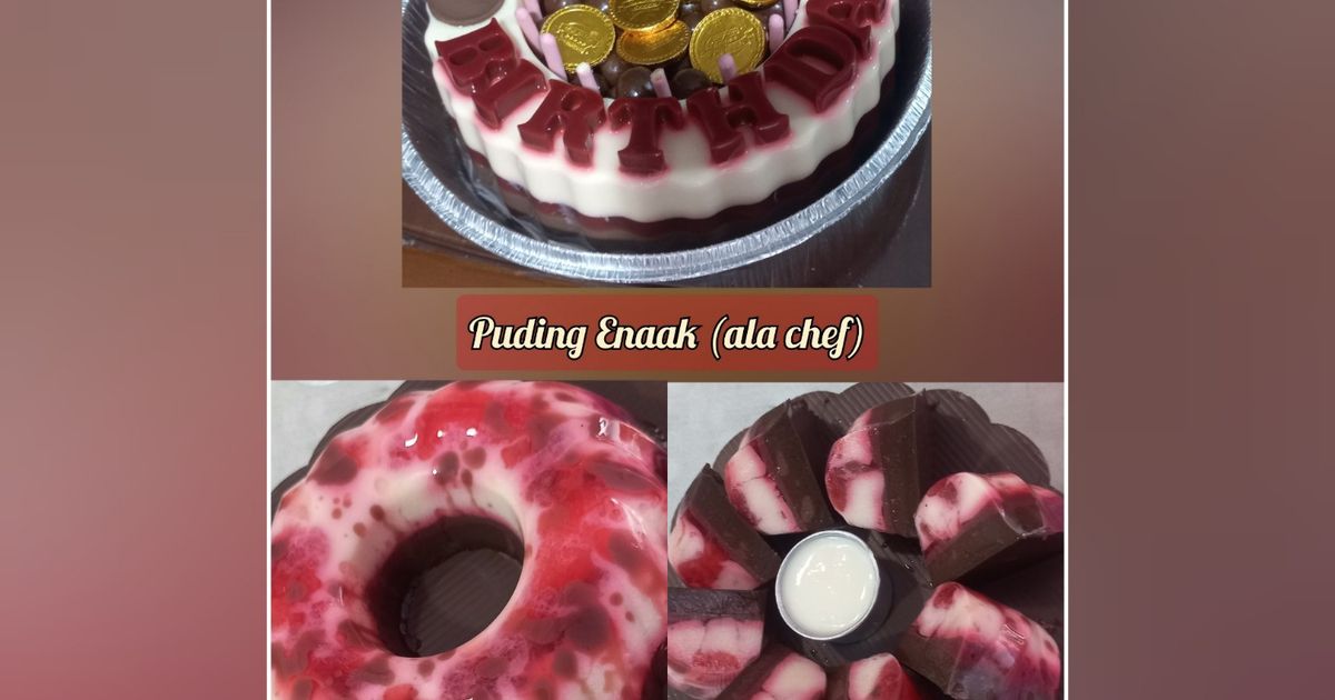 Puding Enaak (ala chef)