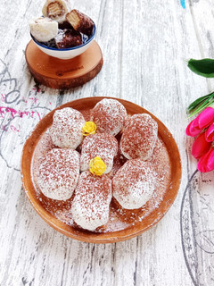 Foto resep Mochi Wafer Caramel (Tanpa tp.Ketan - dalam gram)