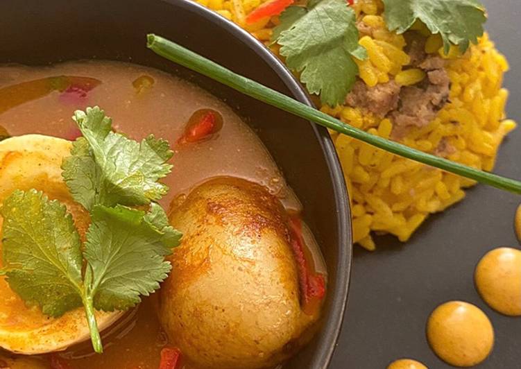 Do Not Waste Time! 5 Facts Until You Reach Your Egg &amp; Potato Curry with Keema Rice