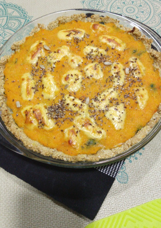 Una foto de Masa para tarta sin harina