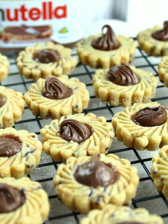 Foto resep Nutella butter cookies