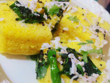 खमन ढोकला (khaman dhokla recipe in Hindi)