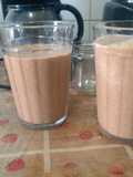 Vitamina/Batida/Smoothie de banana e cacau🍌🍫