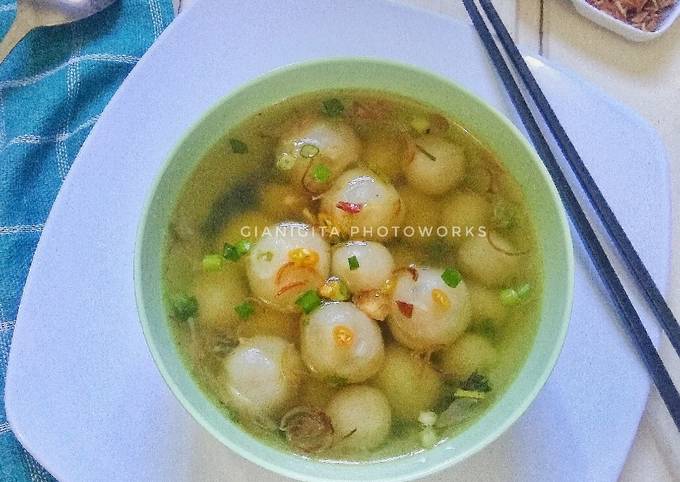 Bakso Aci Kuah Kaldu Udang