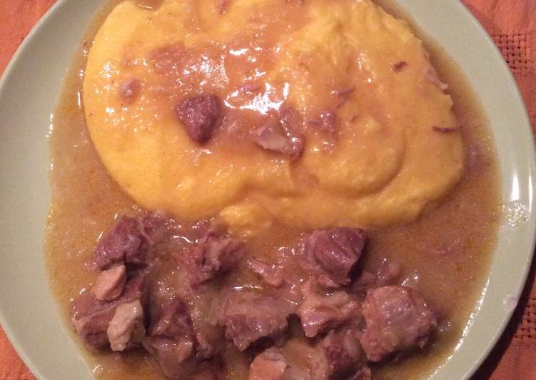 Brasato di maiale alla birra