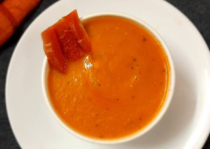 carrot soup recipe, gajar ka soup recipe