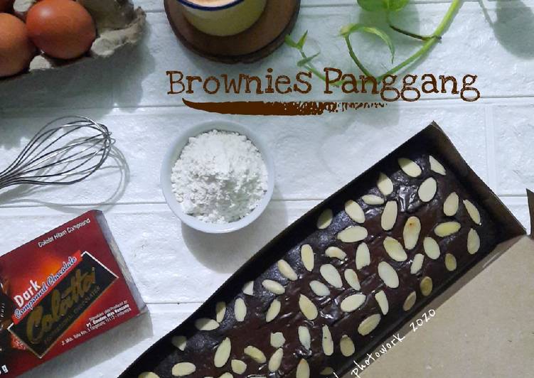 Brownies Panggang Shiny Crust