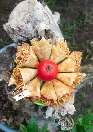 Foto resep Pangsit Cone Mie