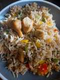 Simple Fried basmatic rice