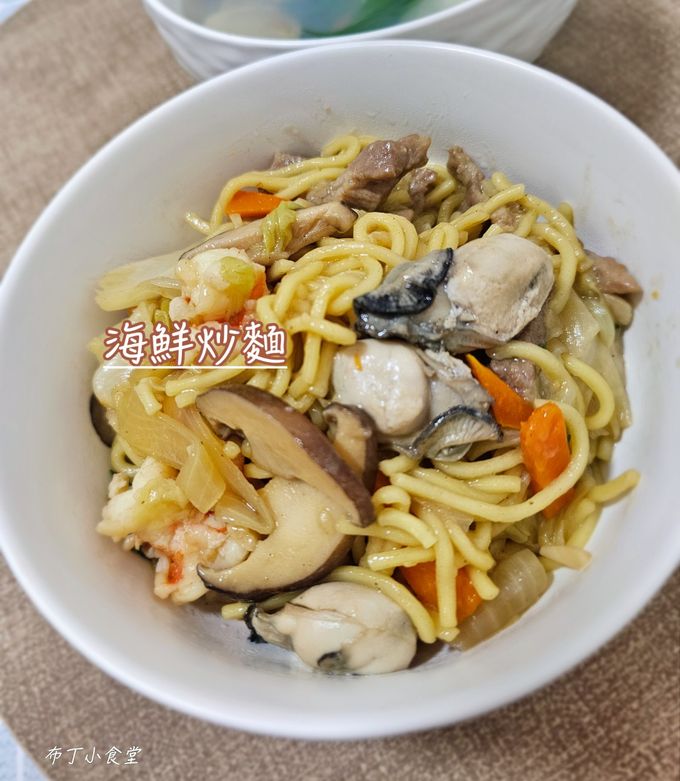 海鮮炒麵＆冬瓜蛤蜊湯 的食譜成品照片