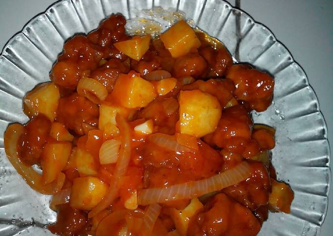 Resep Ayam asam manis no nanas Anti Gagal