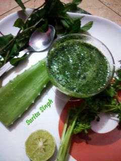 एलोवेरा की चटनी (Aloevera ki chutney recipe in hindi) रेसिपी मुख्य फोटो