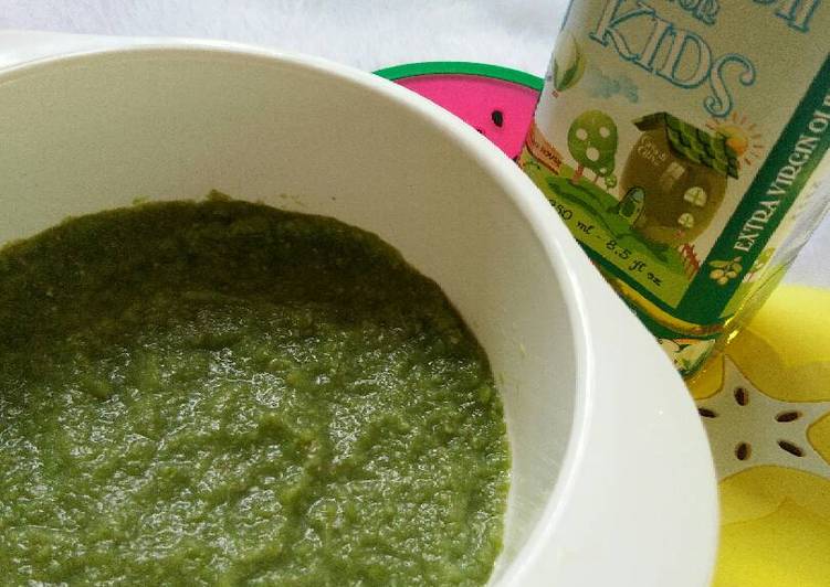 Langkah Mudah untuk Membuat Mpasi Buncis with evoo Anti Gagal