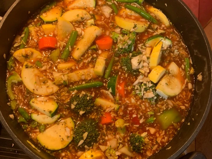 Recipe Cabbage vegetable soup the Can Spoil the Tongue So Delicious