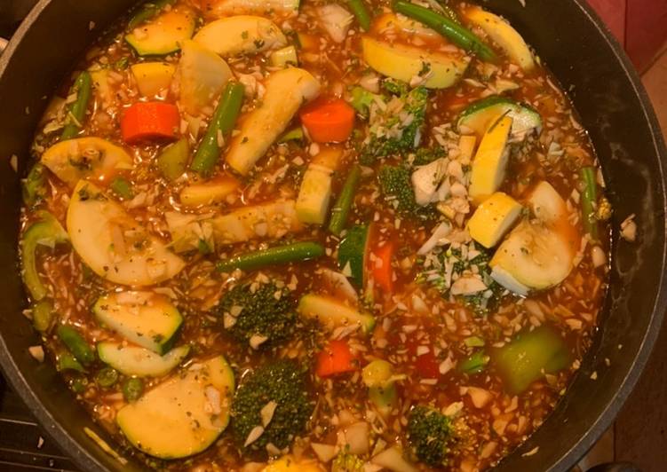 Cabbage vegetable soup Cabbage vegetable soup