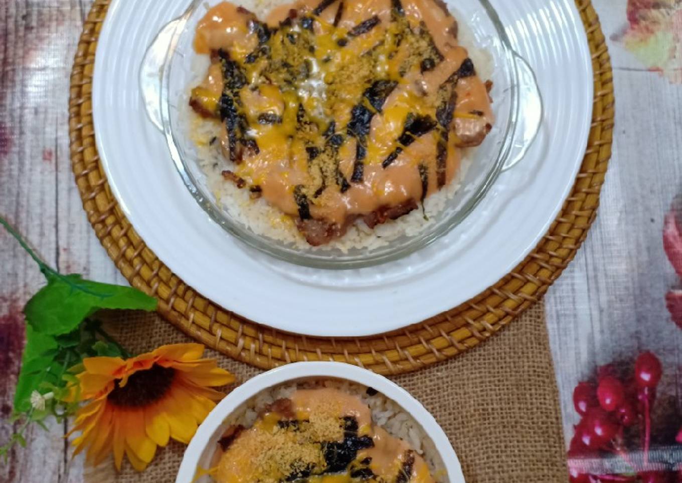 Beef Mentai Rice