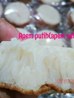 Foto resep Apem putih (apem selong)