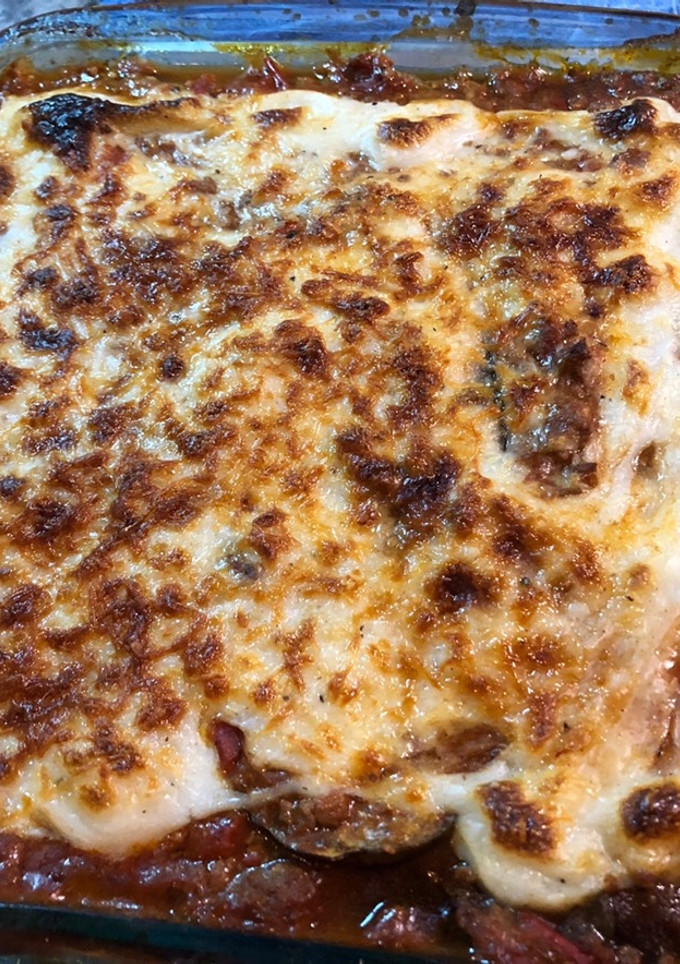Una foto de Lasagna de Berenjenas 🍆