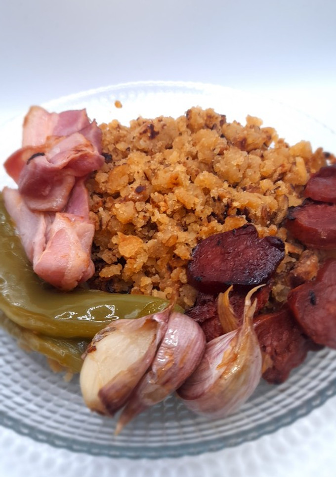 Una foto de Migas de harina