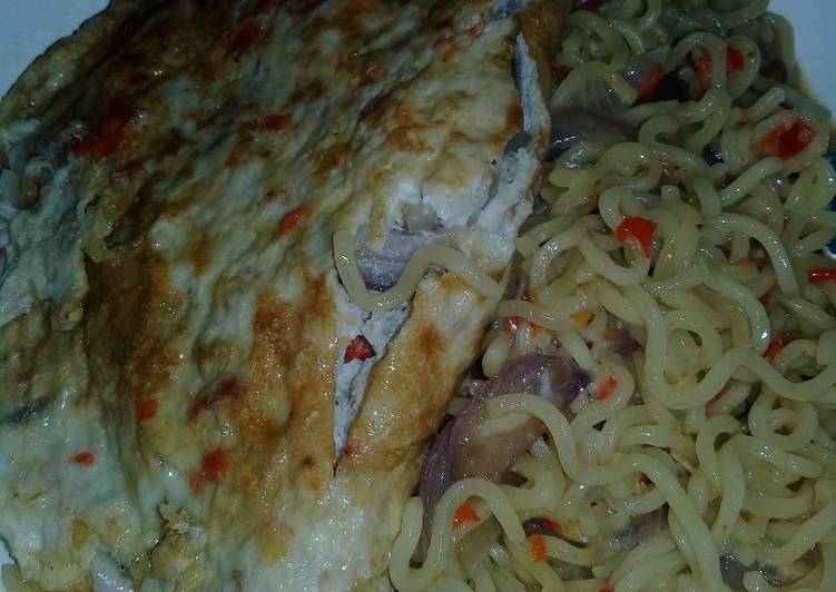 Recipe of Delicious Indomie n egg