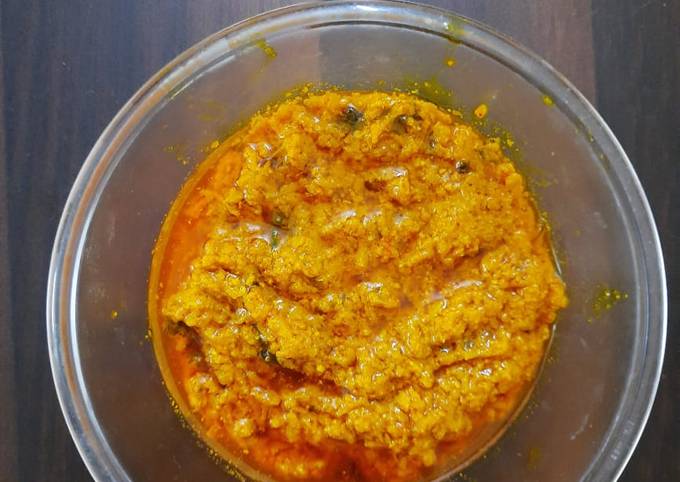 Easiest Way to Prepare Super Quick Homemade Raw turmeric sabzi