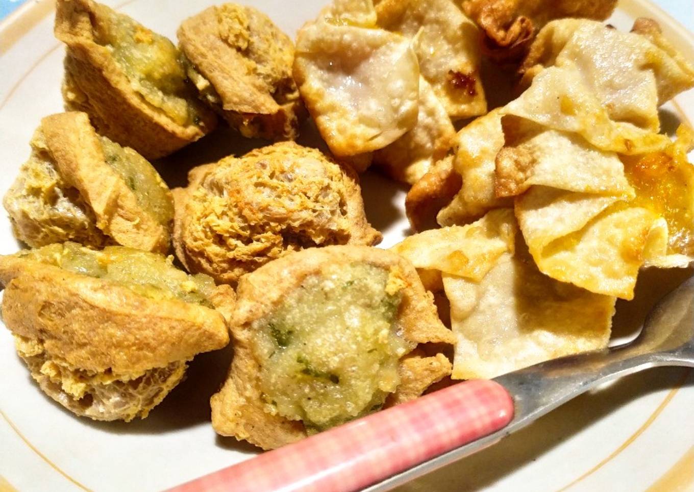 Tahu walik Isi Ayam