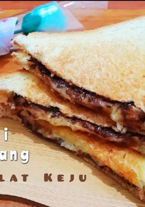 Foto resep Roti Panggang Coklat Keju