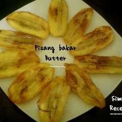 Pisang Bakar Butter Teflon 3 bahan / cemilan resep simpel রেসিপির প্রধান ছবি