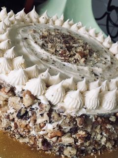 Una foto de Carrot cake fácil